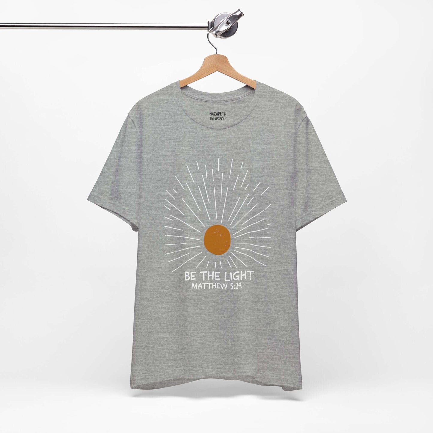 Be The Light - Matthew 5:14 Christian T-Shirt