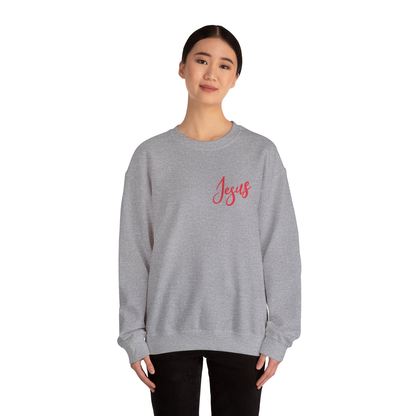 Love is patient Sweatshirt - Sweatshirt - Ash - Nazareth Treasures