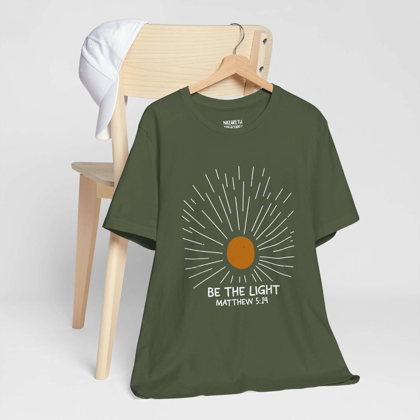 Be The Light - Matthew 5:14 Christian T-Shirt