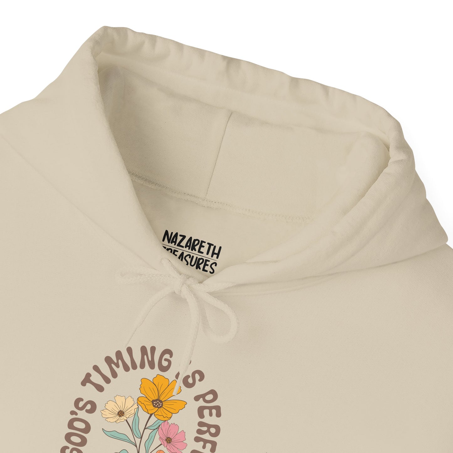Gods timing is perfect Hoodie - Hoodie - Nazareth Treasures