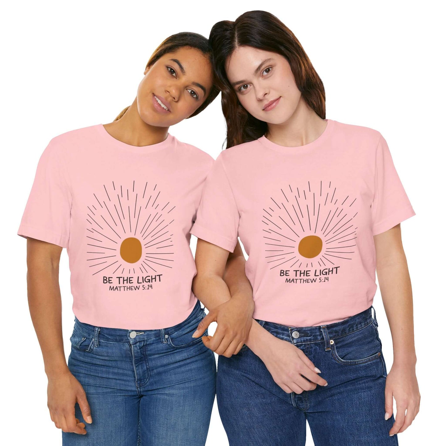 Be The Light - Matthew 5:14 Christian T-Shirt
