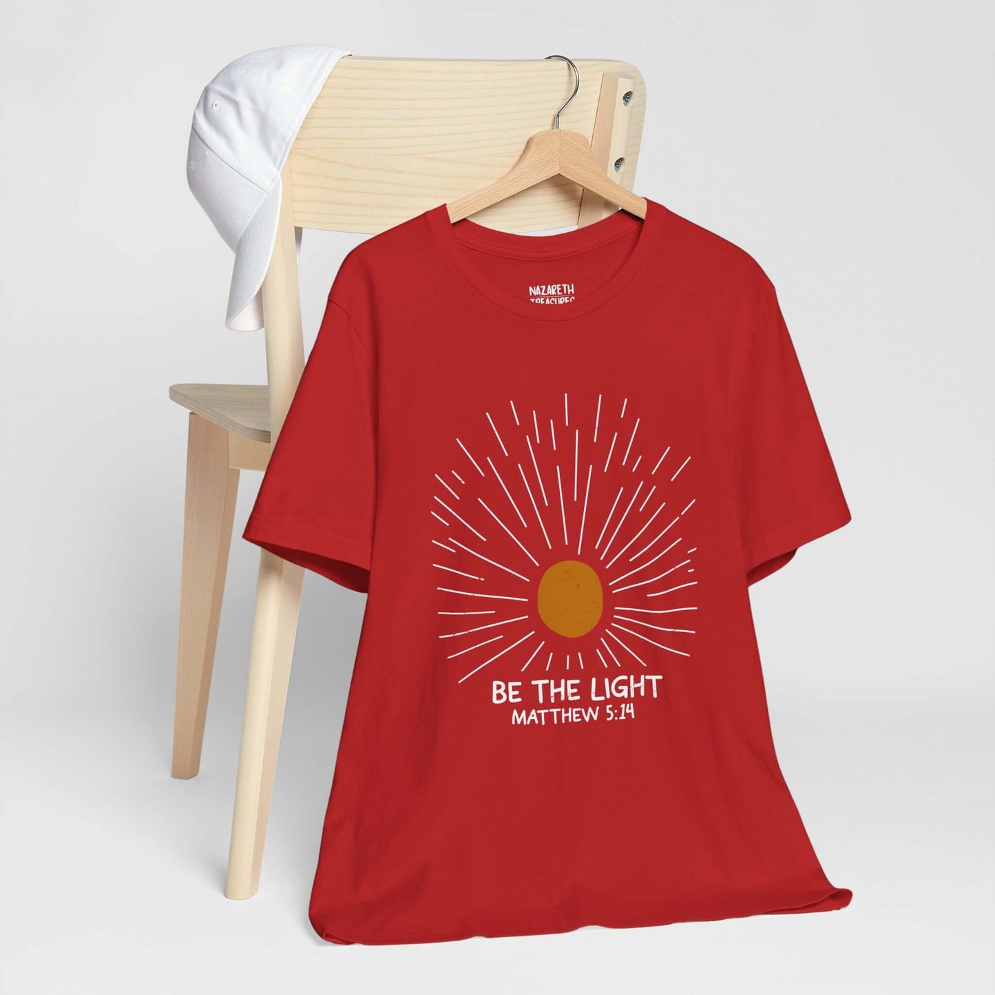 Be The Light - Matthew 5:14 Christian T-Shirt