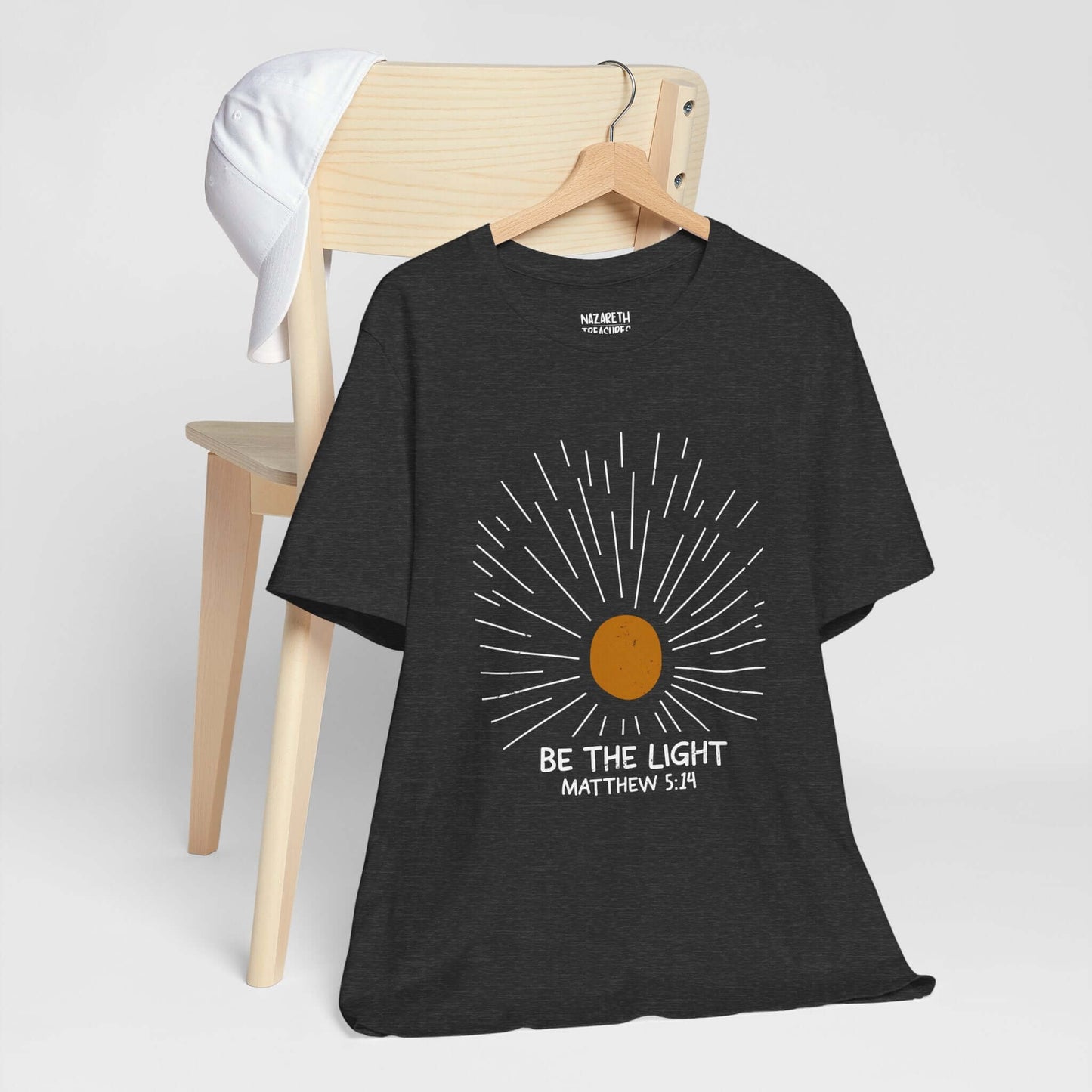 Be The Light - Matthew 5:14 Christian T-Shirt