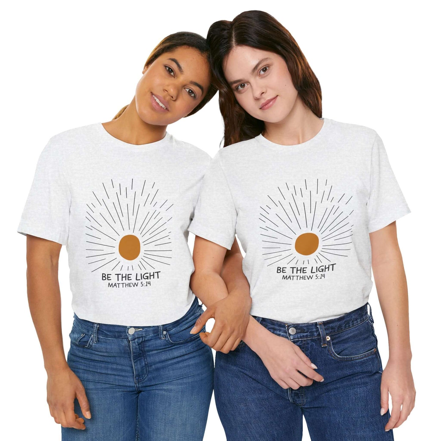 Be The Light - Matthew 5:14 Christian T-Shirt