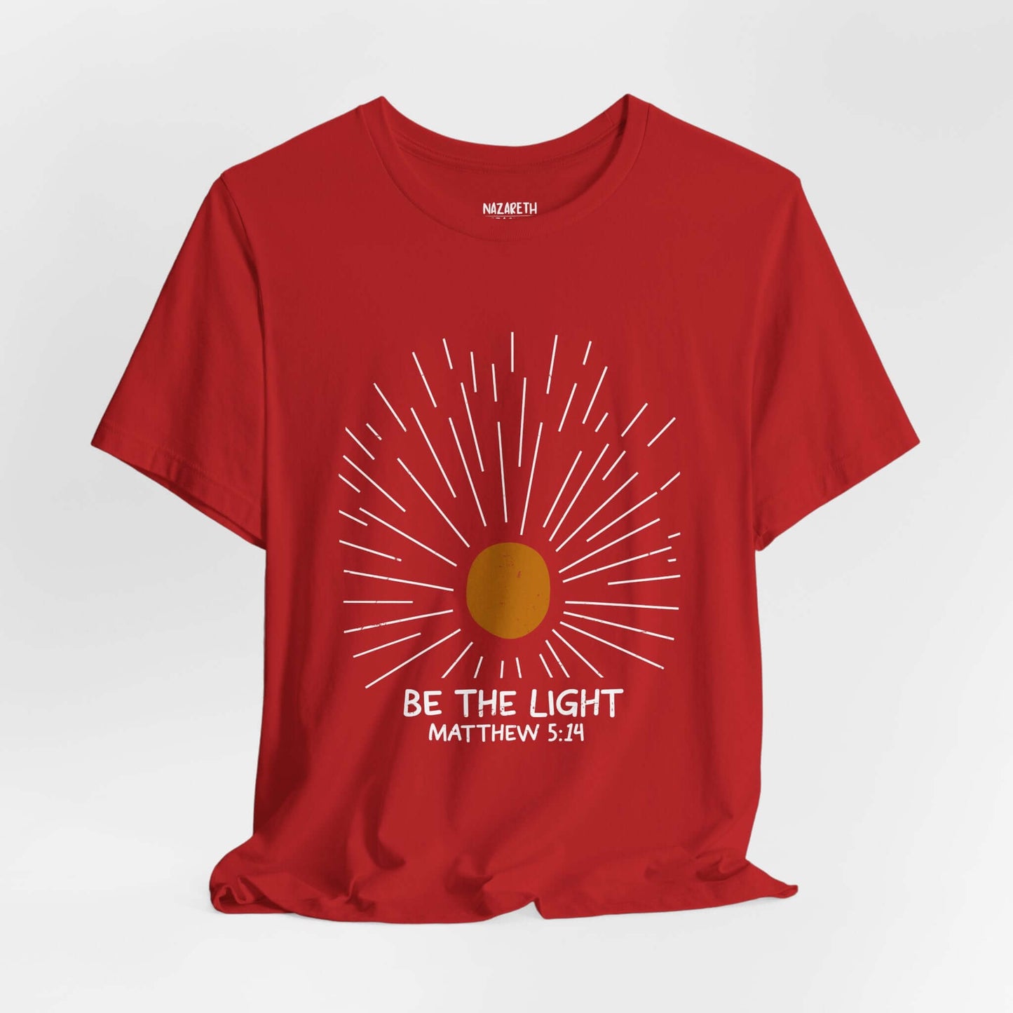 Be The Light - Matthew 5:14 Christian T-Shirt