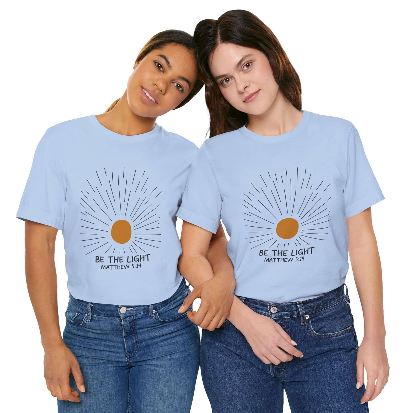 Be The Light - Matthew 5:14 Christian T-Shirt