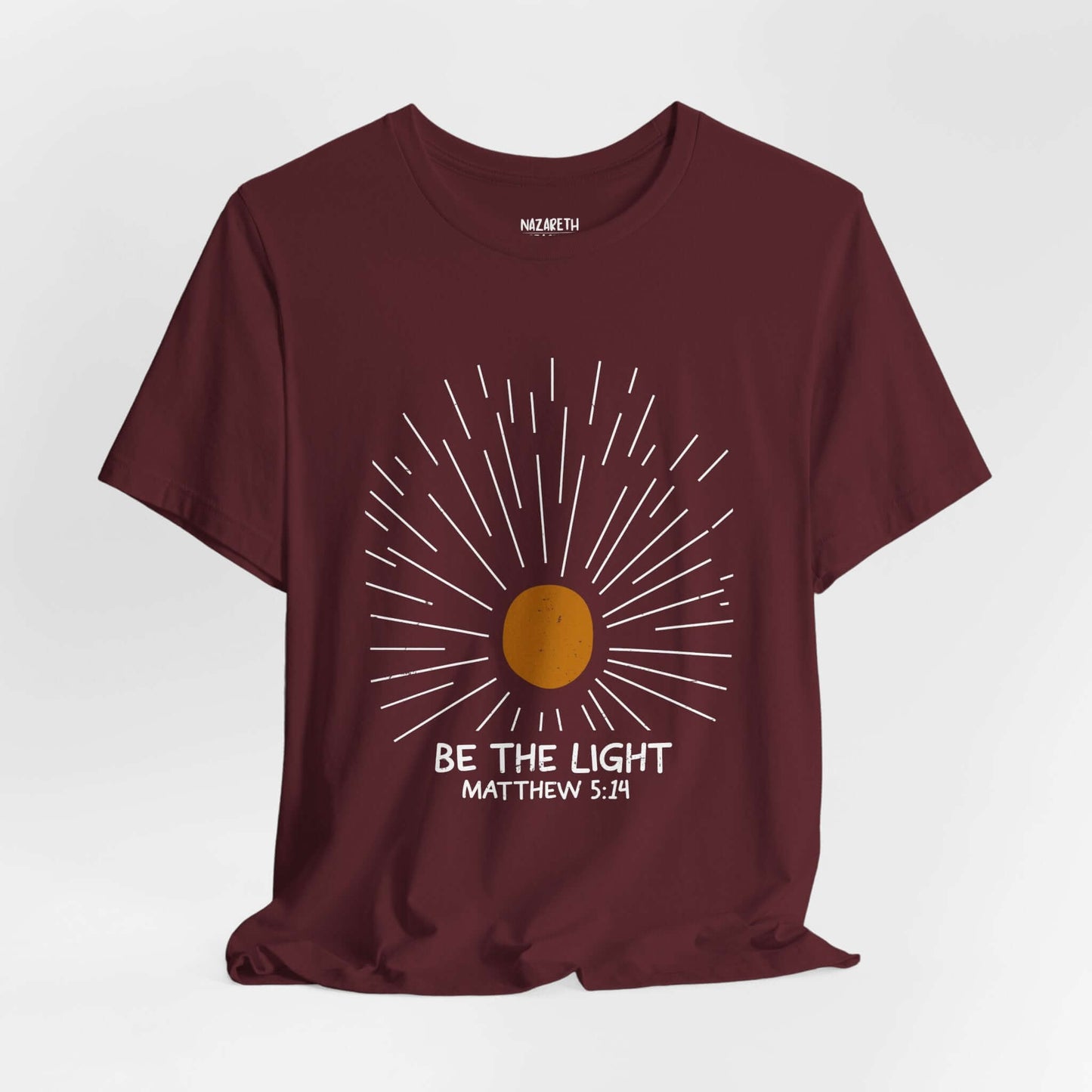 Be The Light - Matthew 5:14 Christian T-Shirt