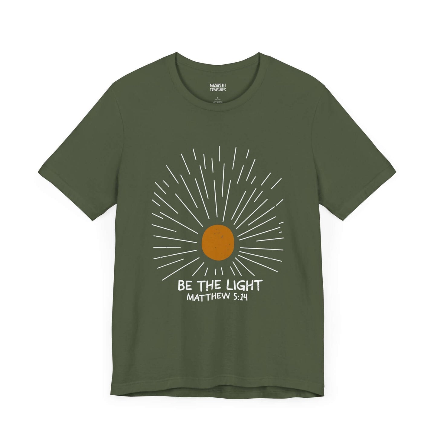 Be The Light - Matthew 5:14 Christian T-Shirt