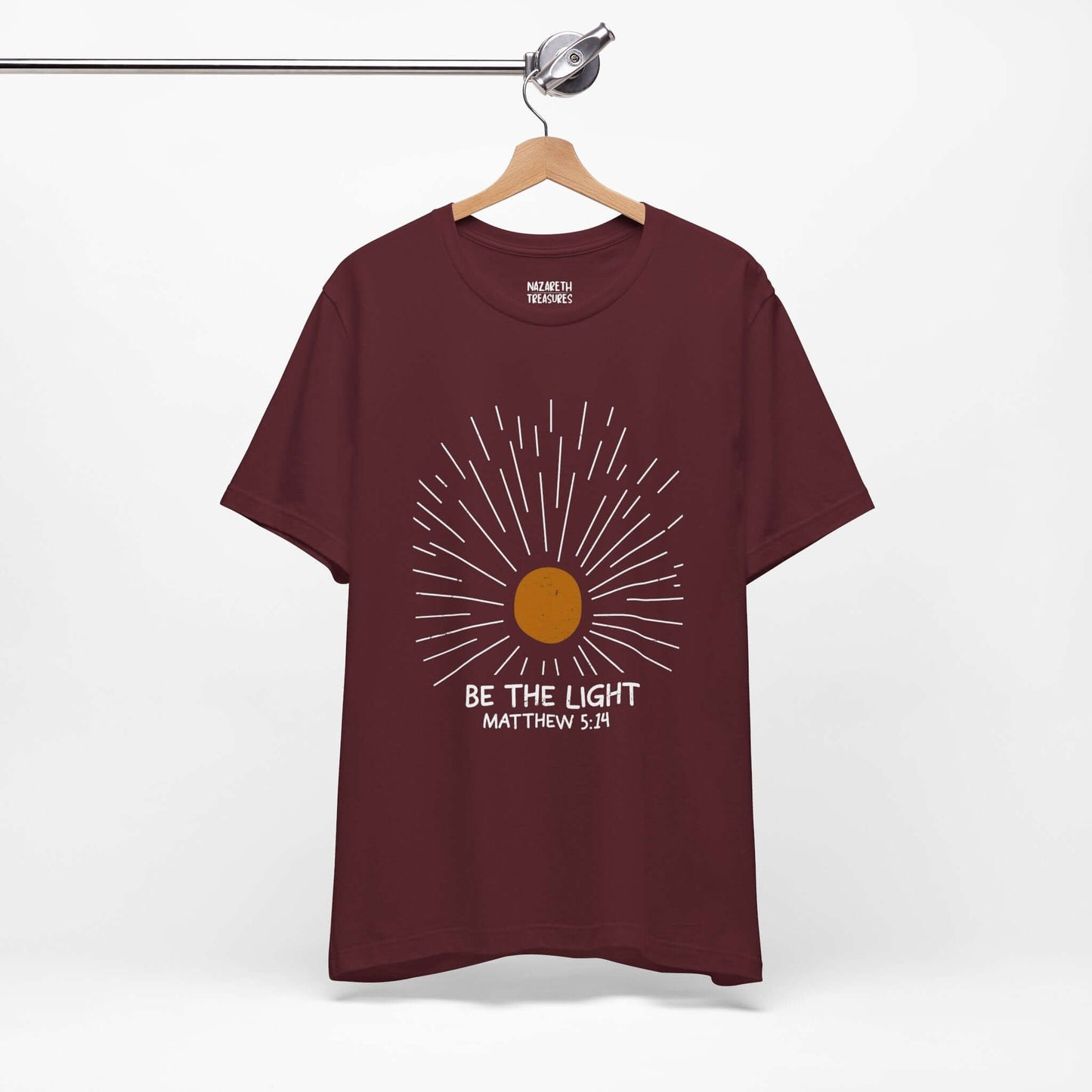 Be The Light - Matthew 5:14 Christian T-Shirt