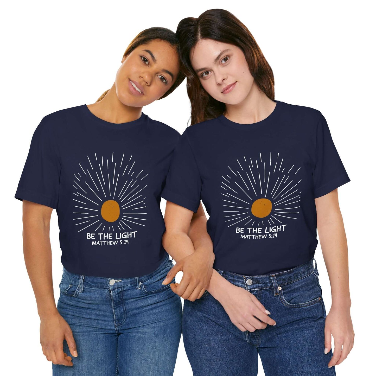 Be The Light - Matthew 5:14 Christian T-Shirt