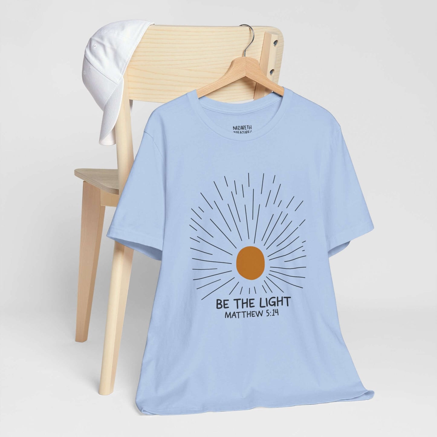 Be The Light - Matthew 5:14 Christian T-Shirt