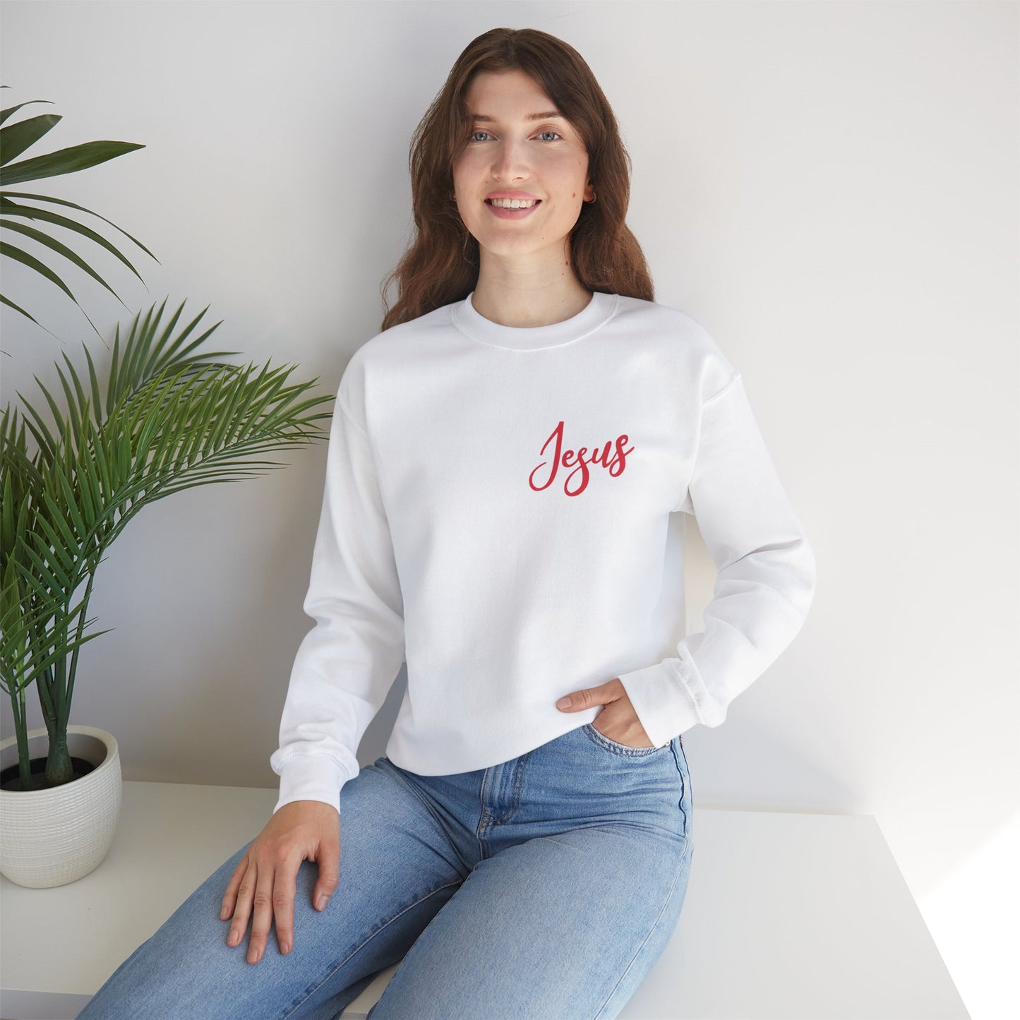 Love is patient Sweatshirt - Sweatshirt - Ash - Nazareth Treasures