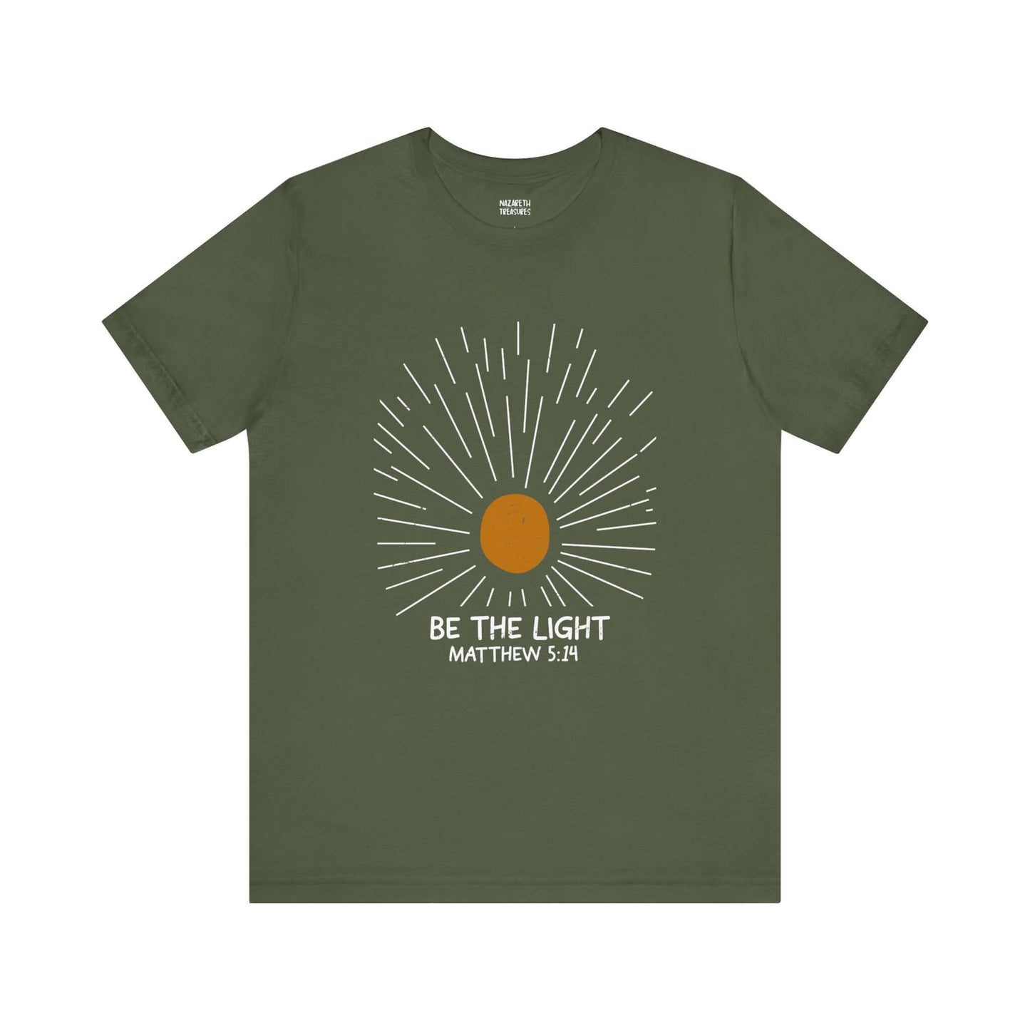 Be The Light - Matthew 5:14 Christian T-Shirt