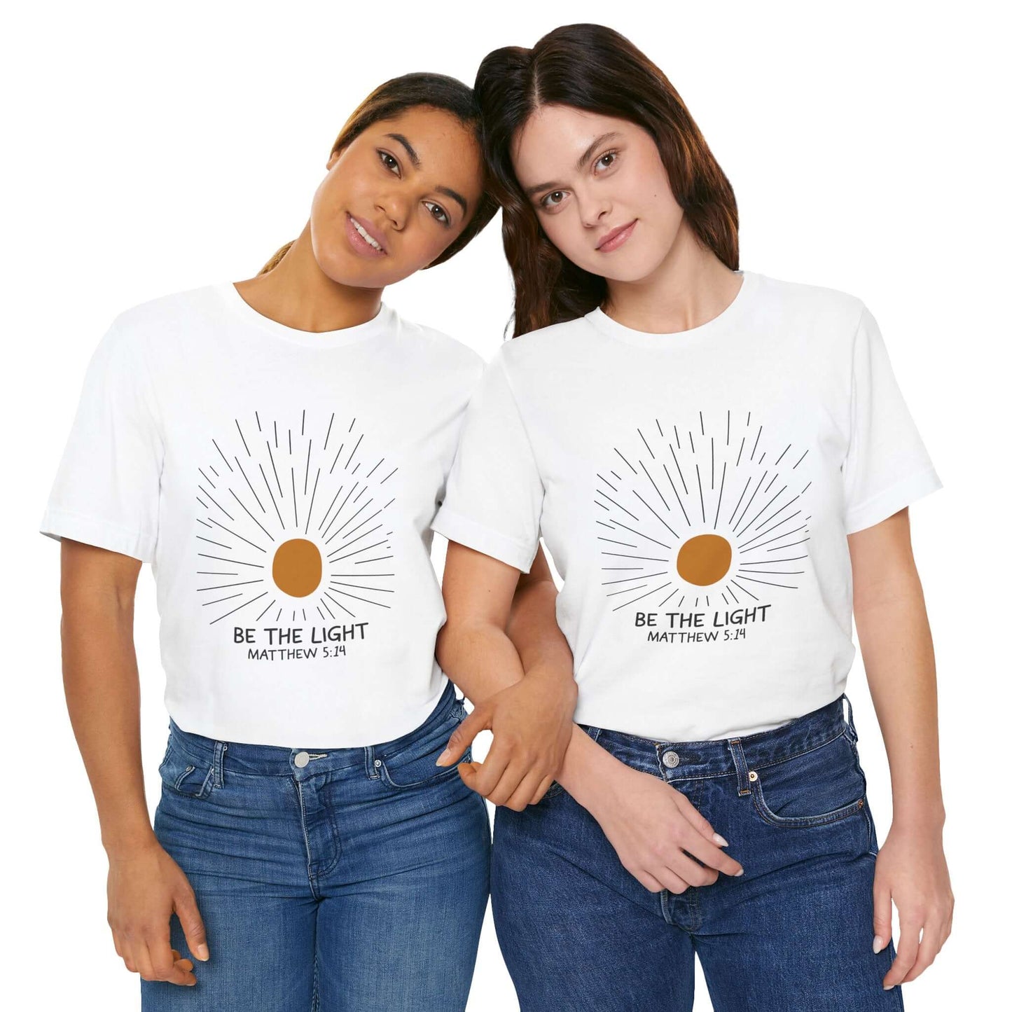 Be The Light - Matthew 5:14 Christian T-Shirt