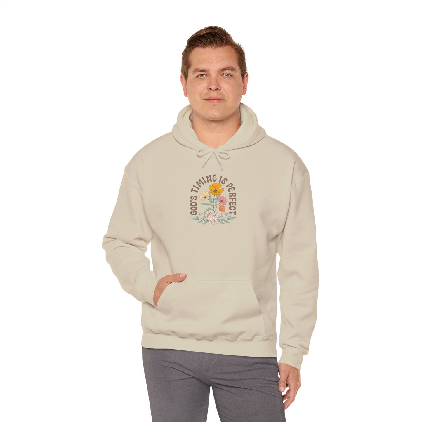 Gods timing is perfect Hoodie - Hoodie - Nazareth Treasures