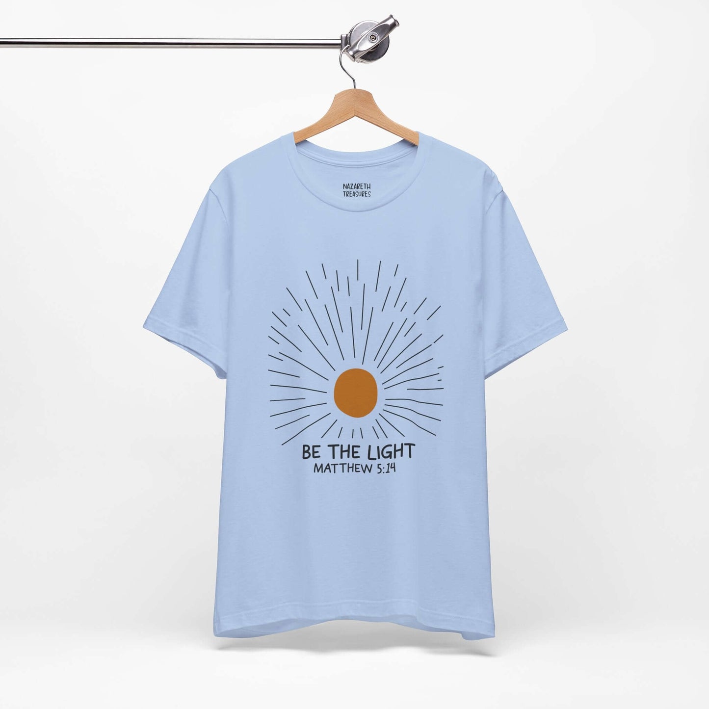 Be The Light - Matthew 5:14 Christian T-Shirt