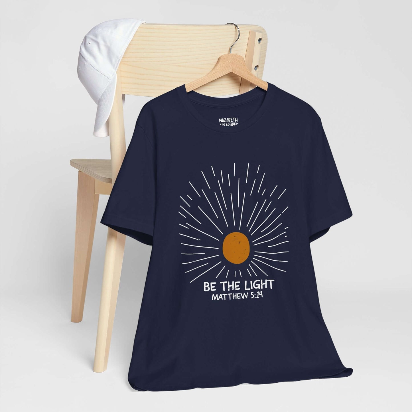 Be The Light - Matthew 5:14 Christian T-Shirt