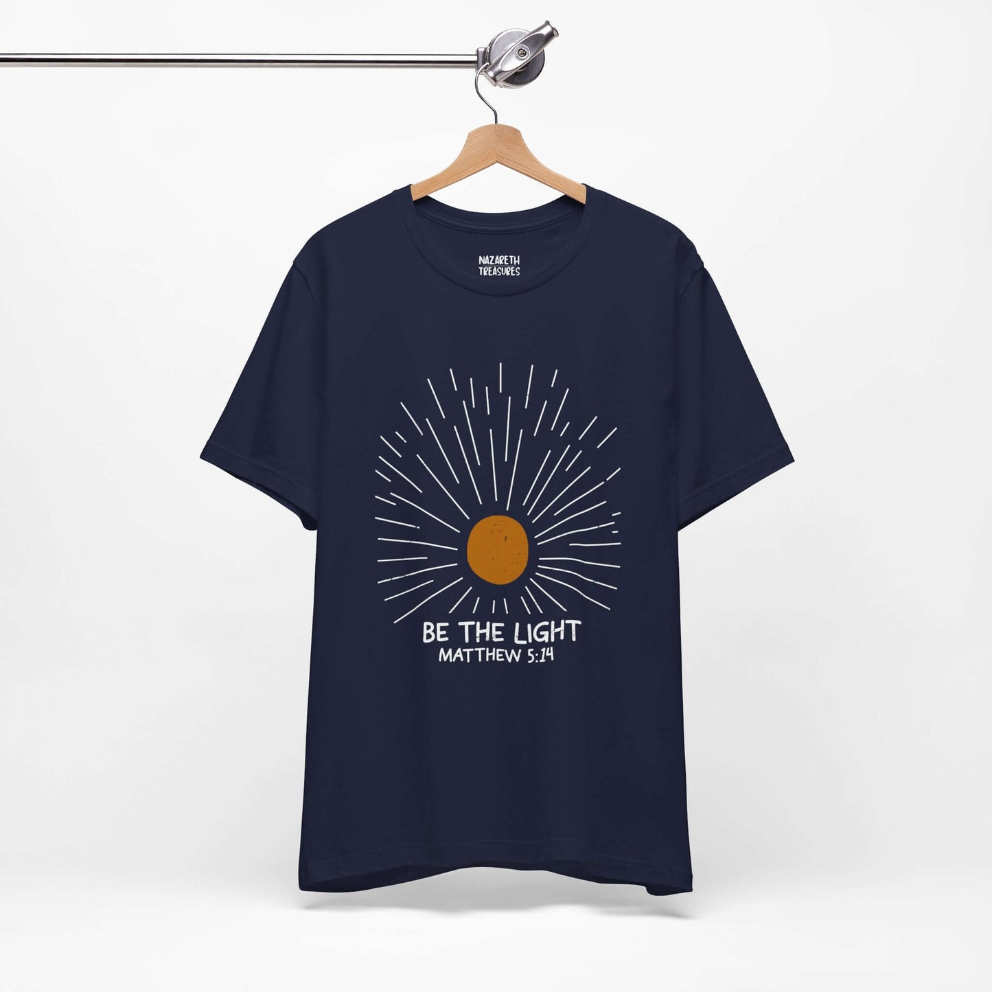 Be The Light - Matthew 5:14 Christian T-Shirt