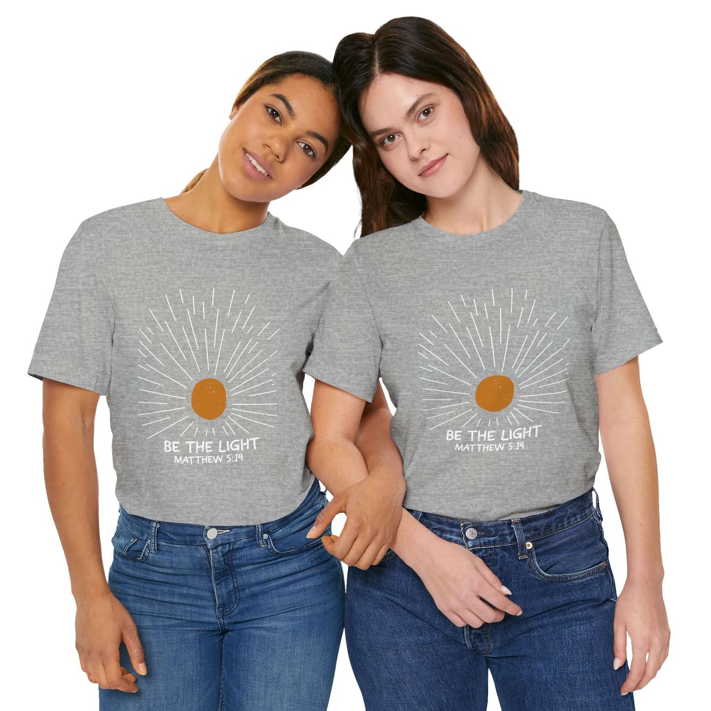 Be The Light - Matthew 5:14 Christian T-Shirt