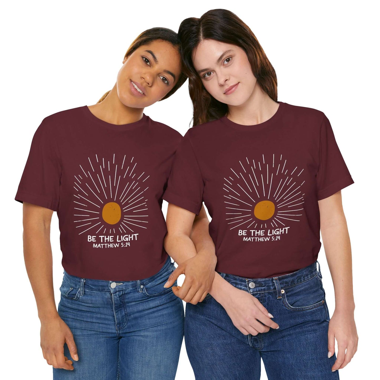 Be The Light - Matthew 5:14 Christian T-Shirt