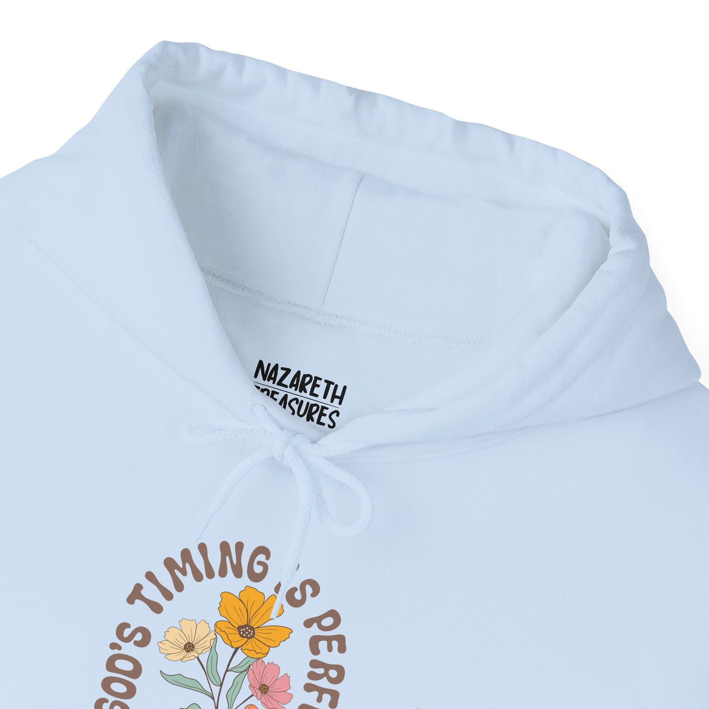 Gods timing is perfect Hoodie - Hoodie - Nazareth Treasures