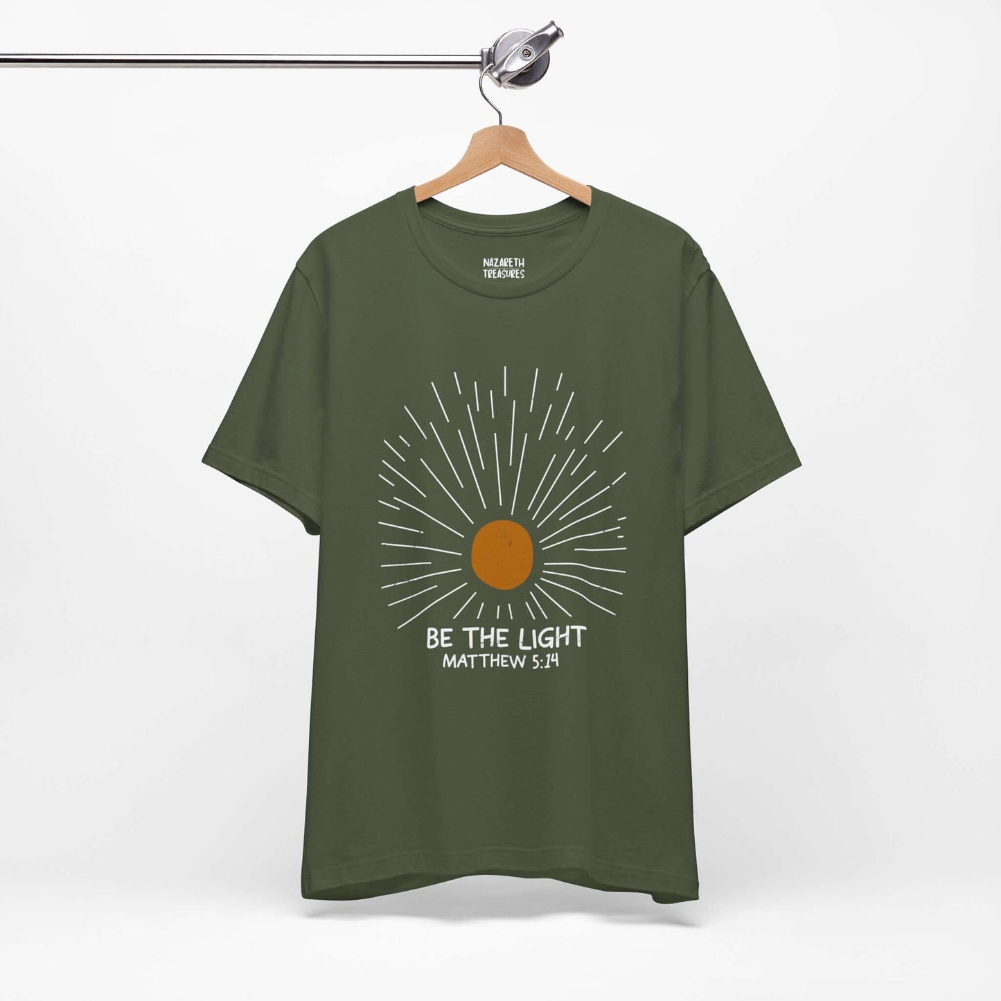Be The Light - Matthew 5:14 Christian T-Shirt