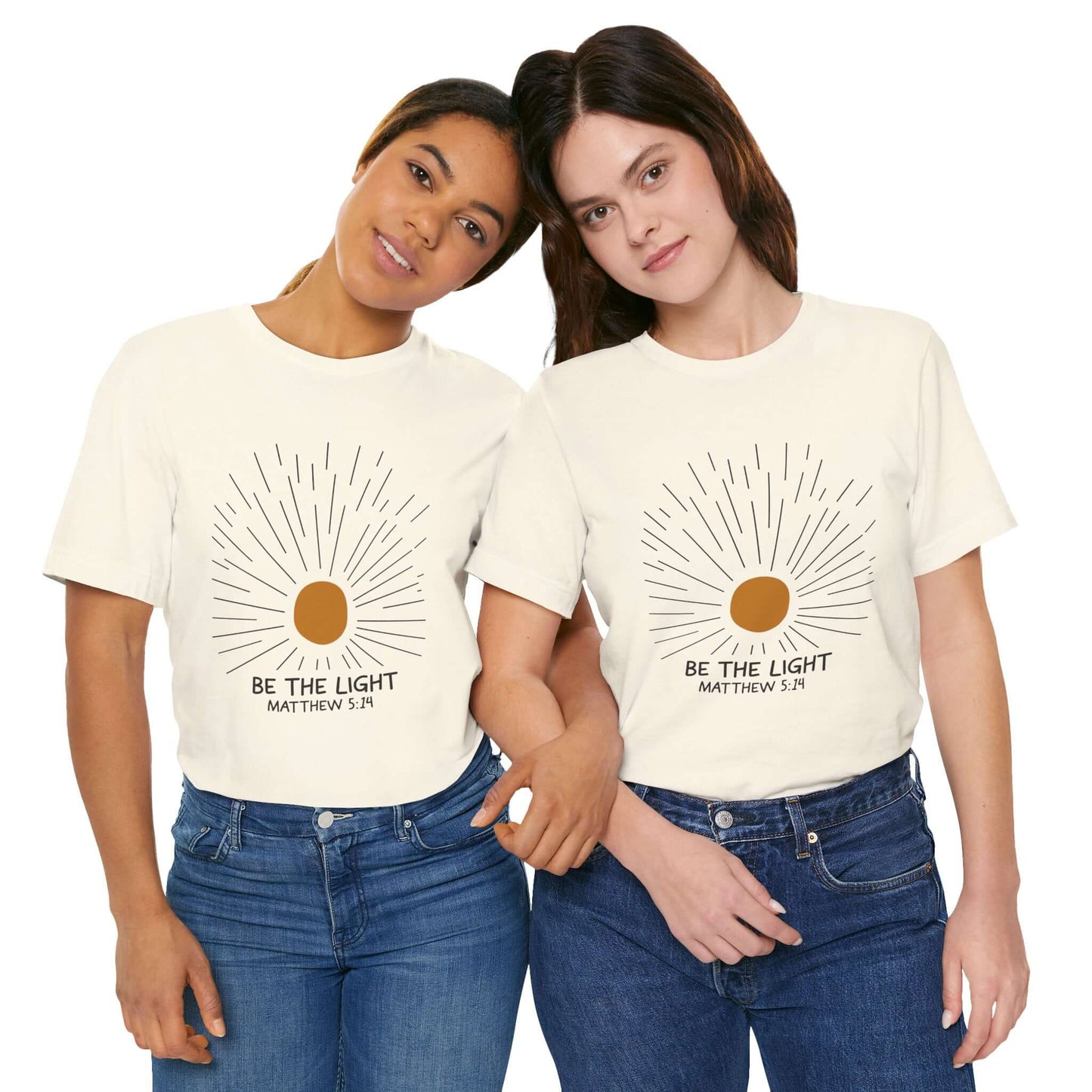 Be The Light - Matthew 5:14 Christian T-Shirt