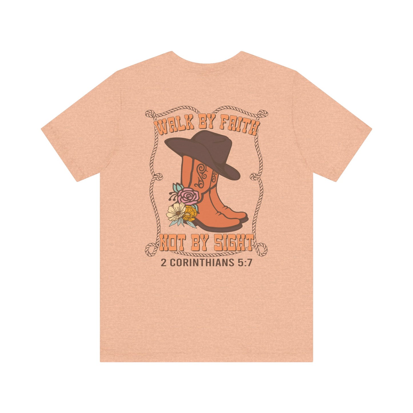 Faith Not by Sight Tee - Vintage Grace Collection