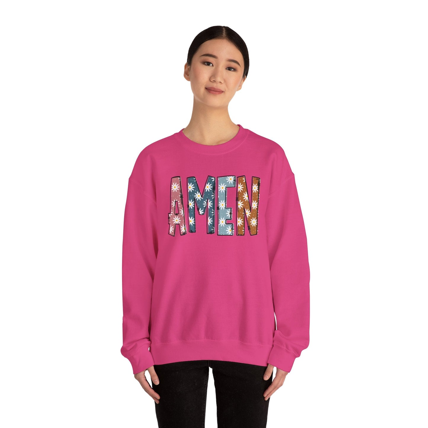 Amen Crewneck Sweatshirt - Nazareth Treasures