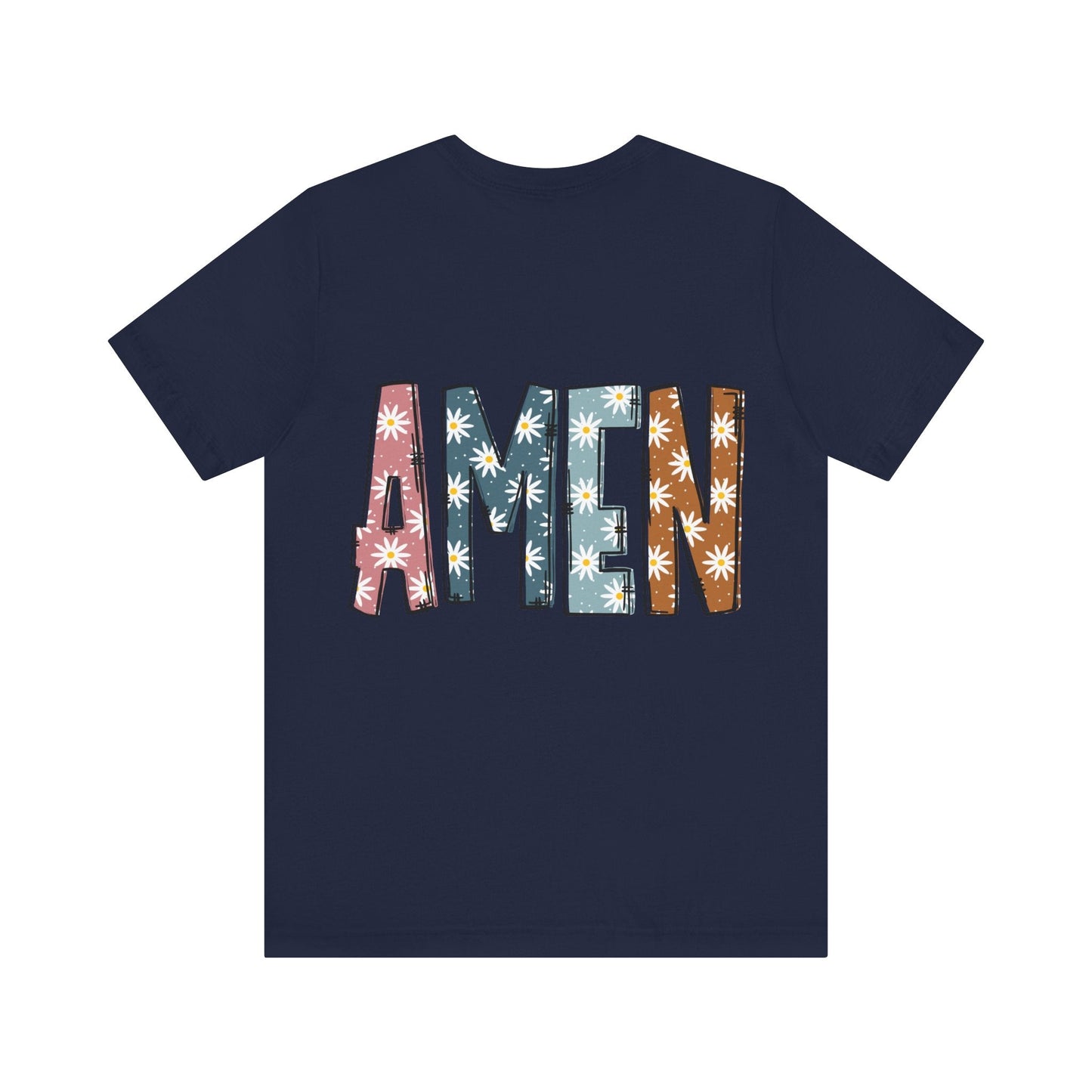 Amen Flowers Boho T-Shirt - Nazareth Treasures