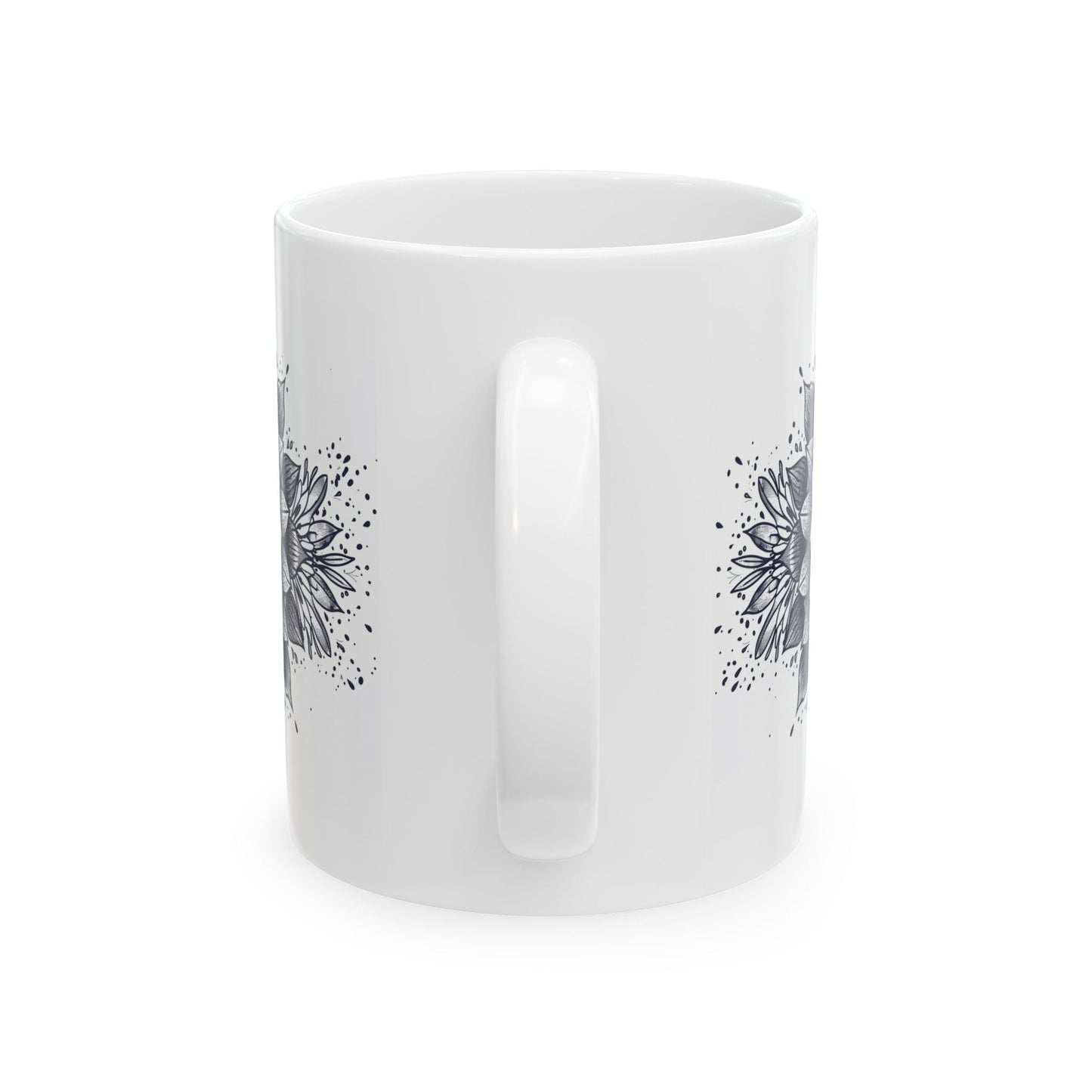 Bless This Mess, Mandala Leaves - Mug - Nazareth Treasures