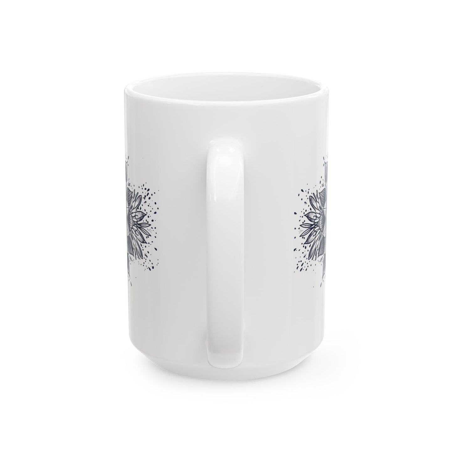 Bless This Mess, Mandala Leaves - Mug - Nazareth Treasures