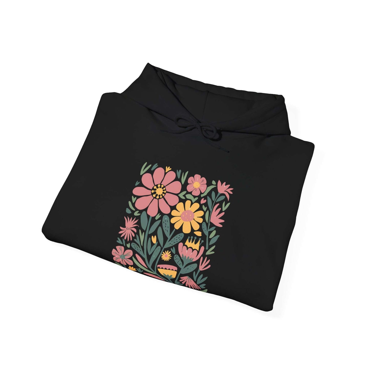 Bloom As You Are - Inspirational Floral Hoodie - Hoodie - S - Nazareth Treasures