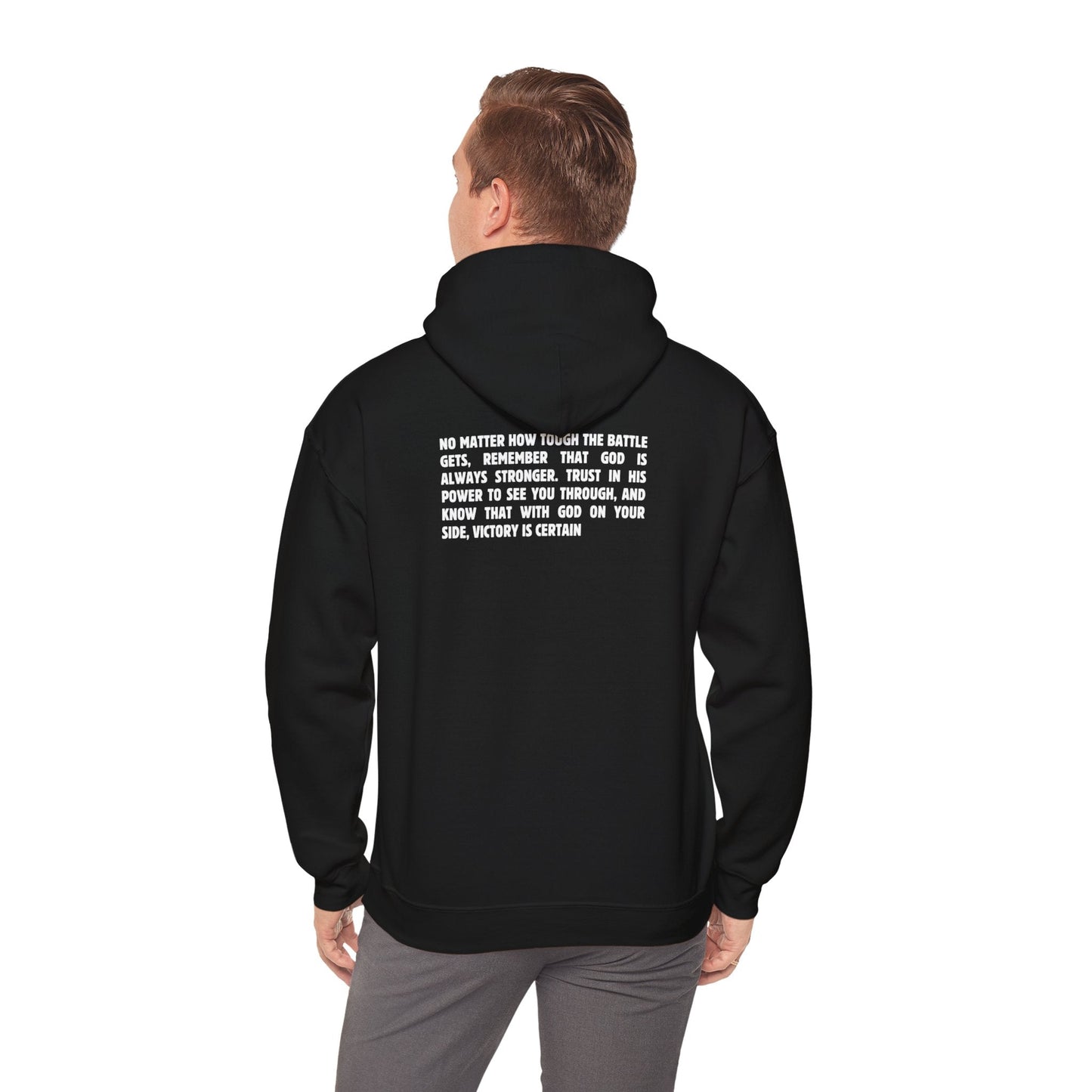 But God is tougher Hoodie - Nazareth Treasures