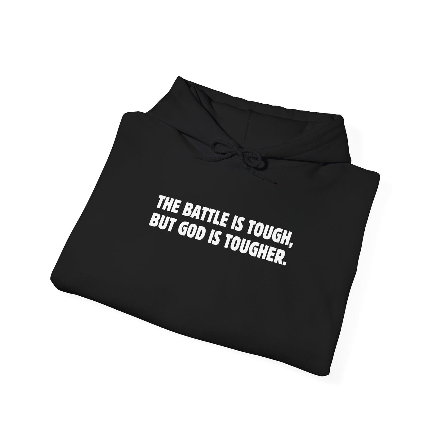 But God is tougher Hoodie - Nazareth Treasures