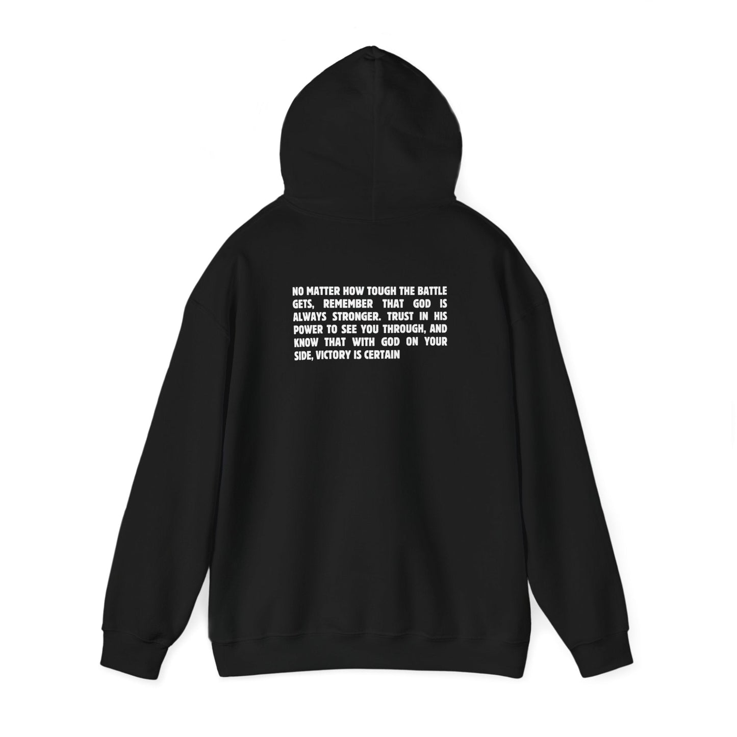 But God is tougher Hoodie - Nazareth Treasures