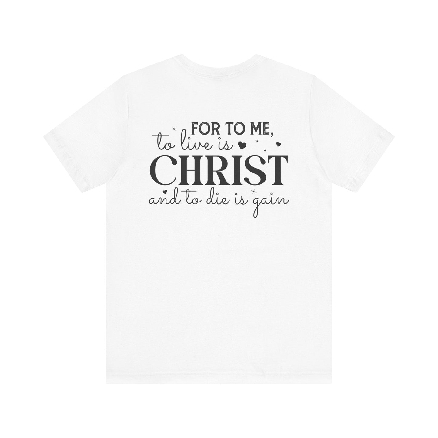 Devoted to His Calling - Philippians 1:21 - Unisex T-Shirt - T-Shirt - Nazareth Treasures