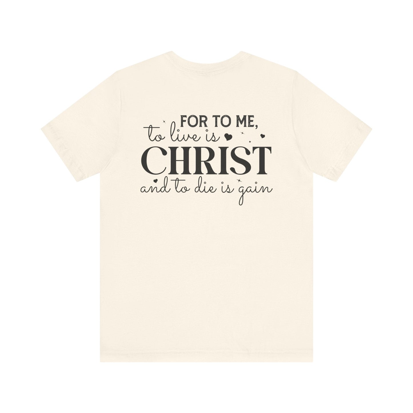 Devoted to His Calling - Philippians 1:21 - Unisex T-Shirt - T-Shirt - Nazareth Treasures