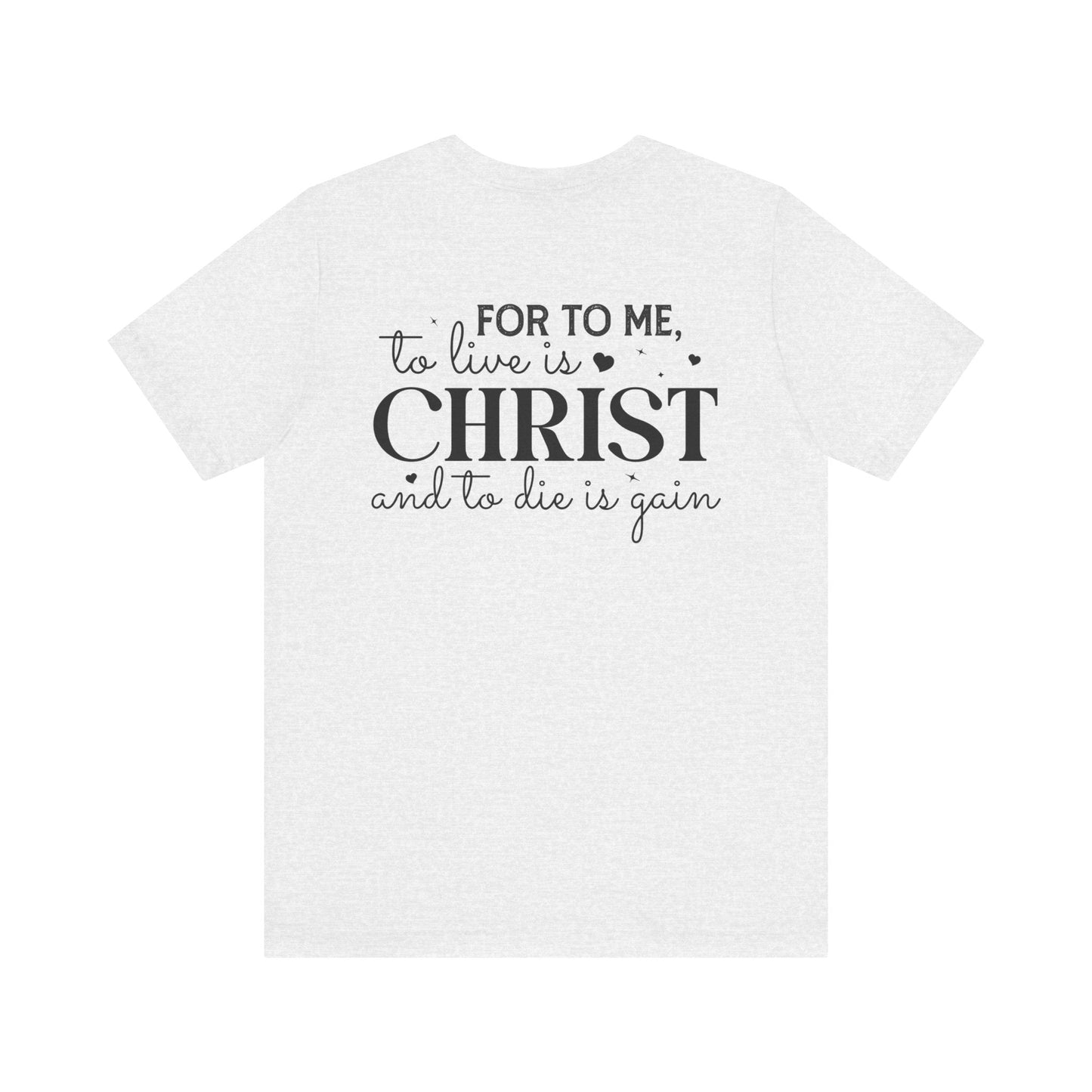 Devoted to His Calling - Philippians 1:21 - Unisex T-Shirt - T-Shirt - Nazareth Treasures