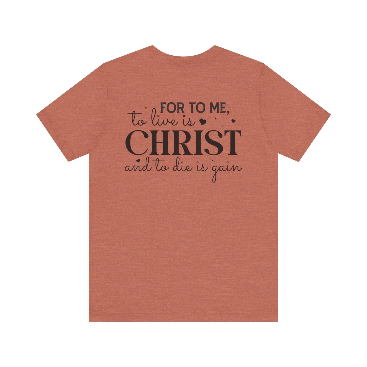 Devoted to His Calling - Philippians 1:21 - Unisex T-Shirt - T-Shirt - Nazareth Treasures
