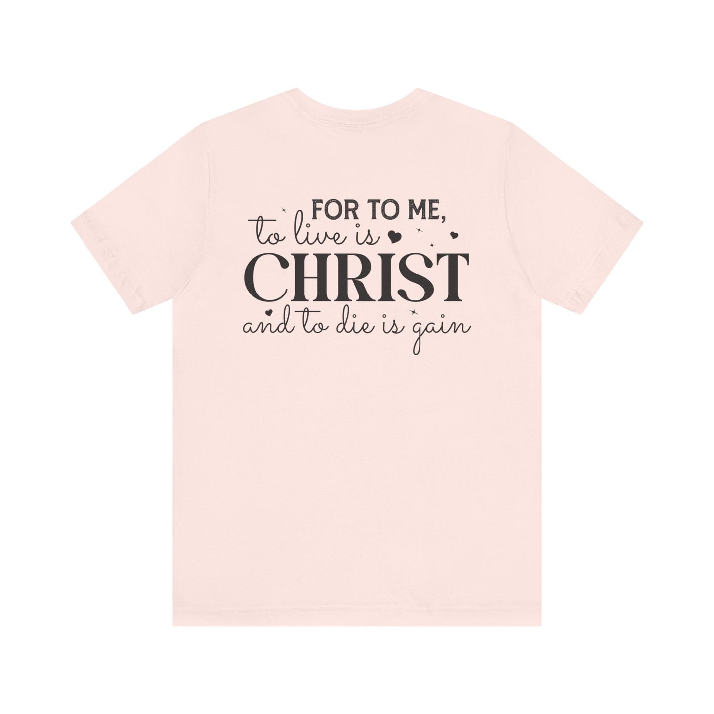 Devoted to His Calling - Philippians 1:21 - Unisex T-Shirt - T-Shirt - Nazareth Treasures