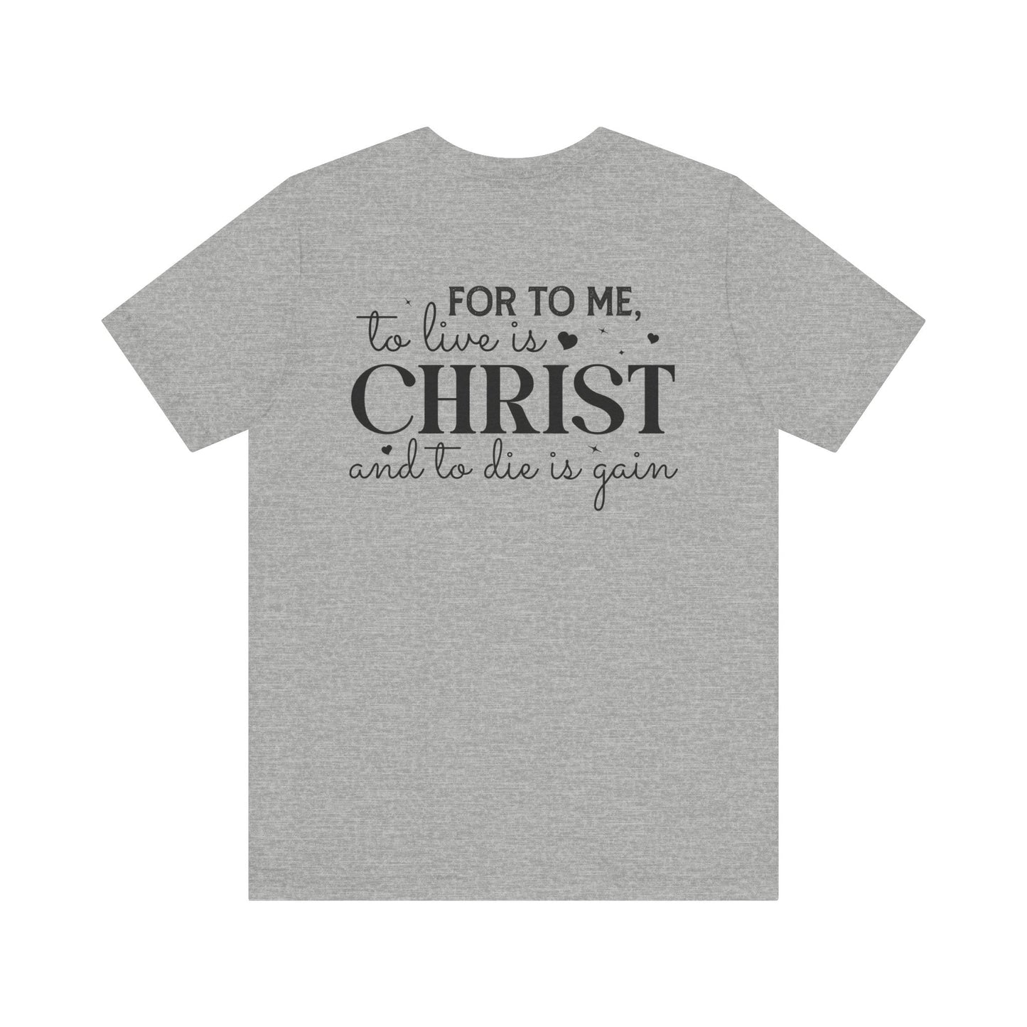 Devoted to His Calling - Philippians 1:21 - Unisex T-Shirt - T-Shirt - Nazareth Treasures