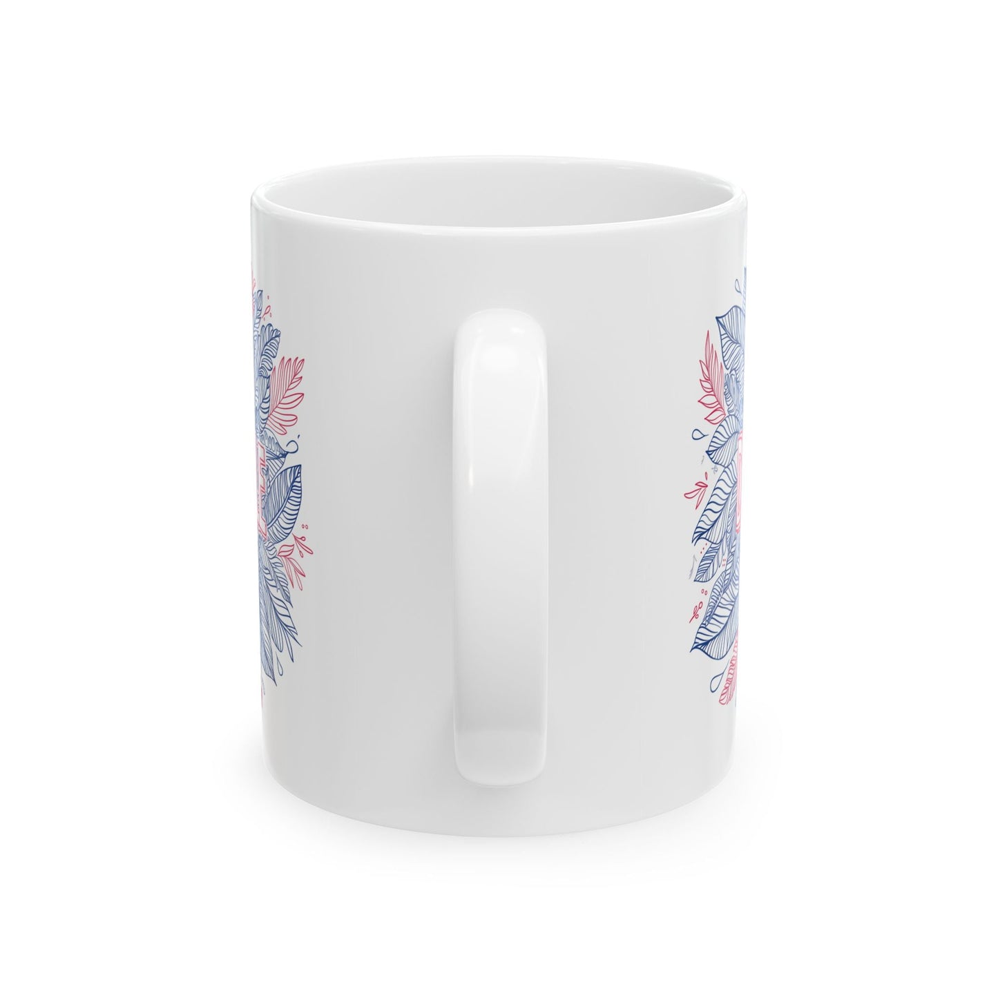 Disciple , Mandala Leaves - Mug - Mug - Nazareth Treasures