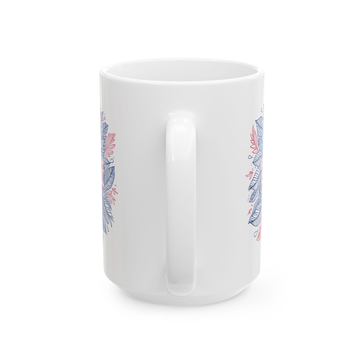 Disciple , Mandala Leaves - Mug - Mug - Nazareth Treasures