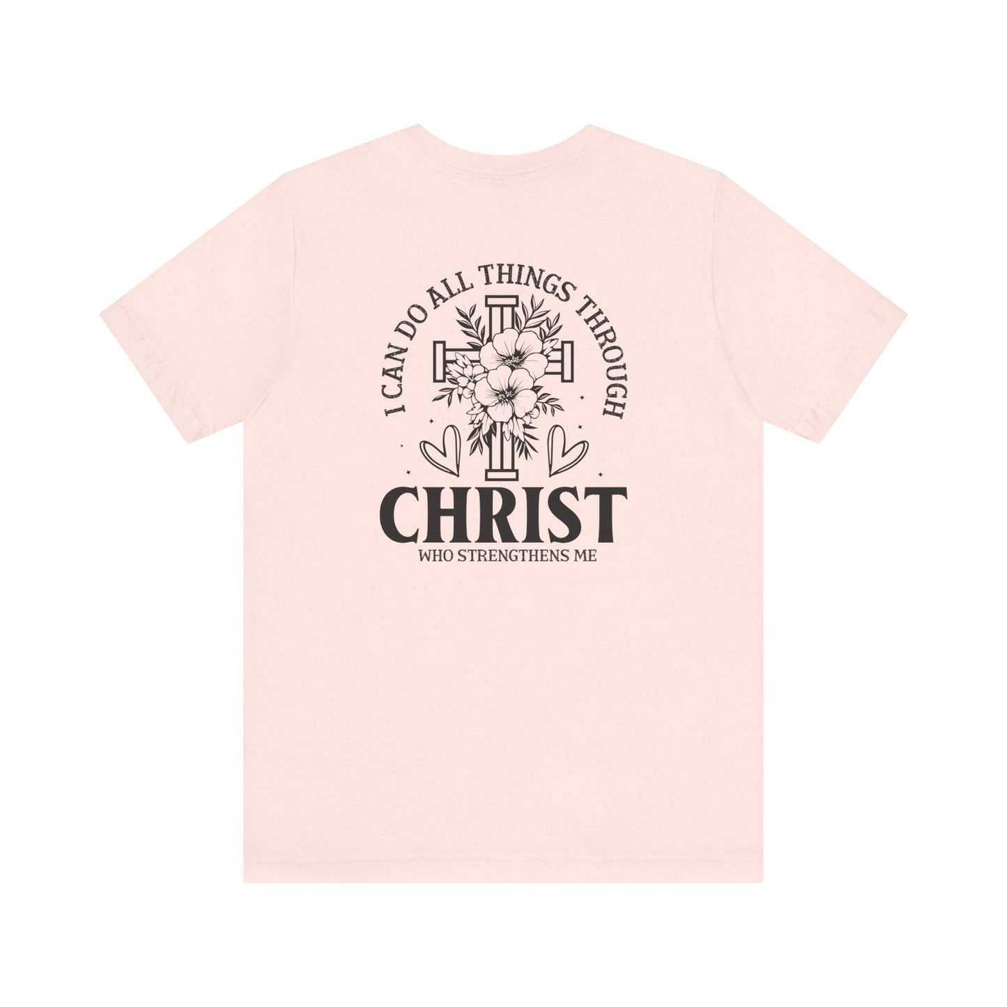Empowered by Faith - Philippians 4:13 - Unisex T-Shirt - T-Shirt - Nazareth Treasures