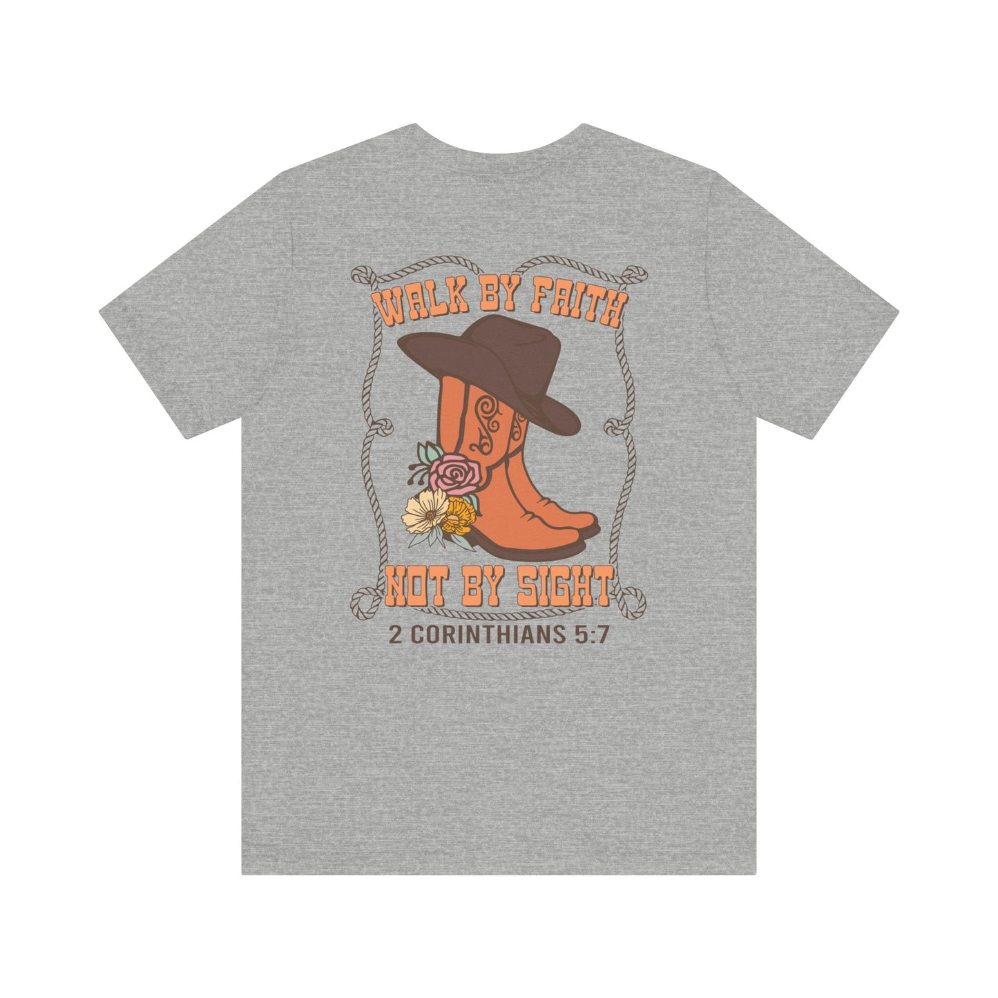 Faith Not by Sight Tee - Vintage Grace Collection - T-Shirt - Nazareth Treasures