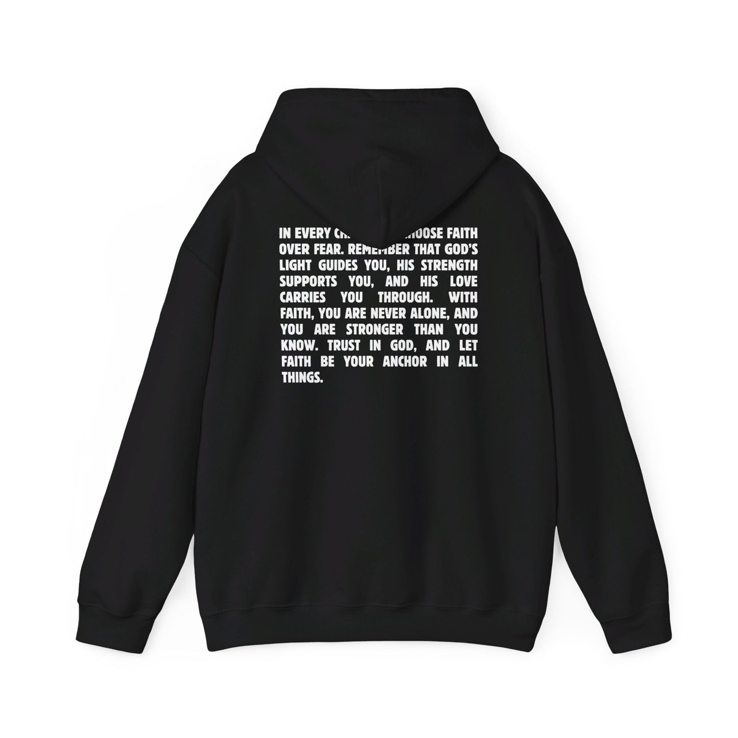 Faith Over Fear, Every Time Hoodie - Hoodie - Nazareth Treasures