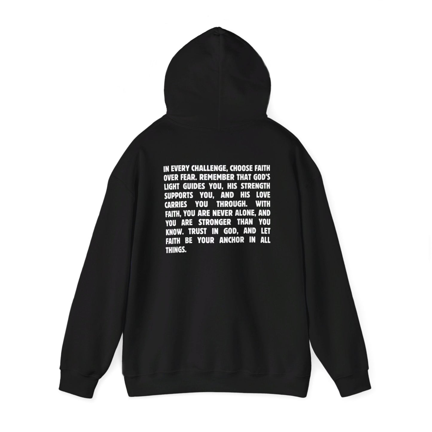 Faith Over Fear, Every Time Hoodie - Hoodie - Nazareth Treasures