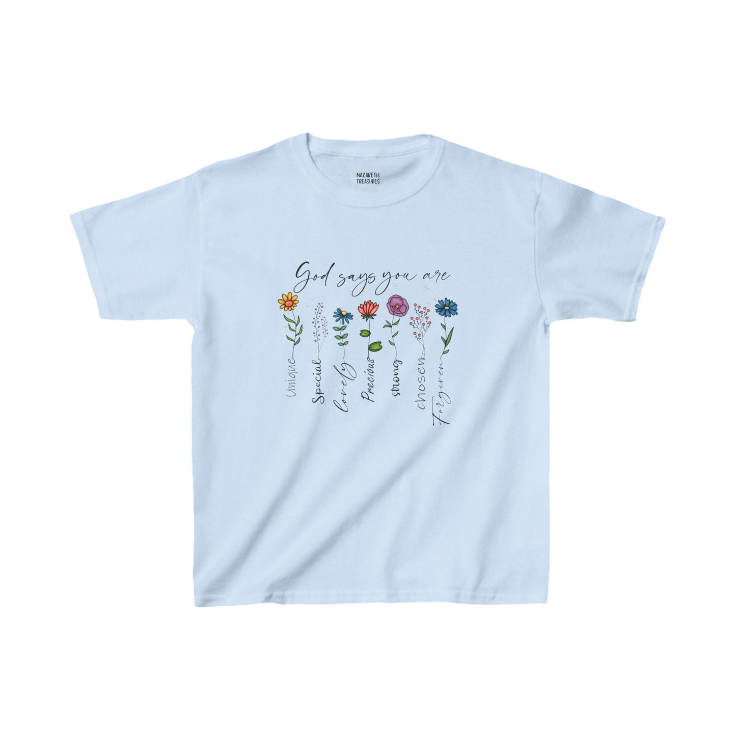 God Says You Are - Kids T-Shirt - Kids clothes - Nazareth Treasures