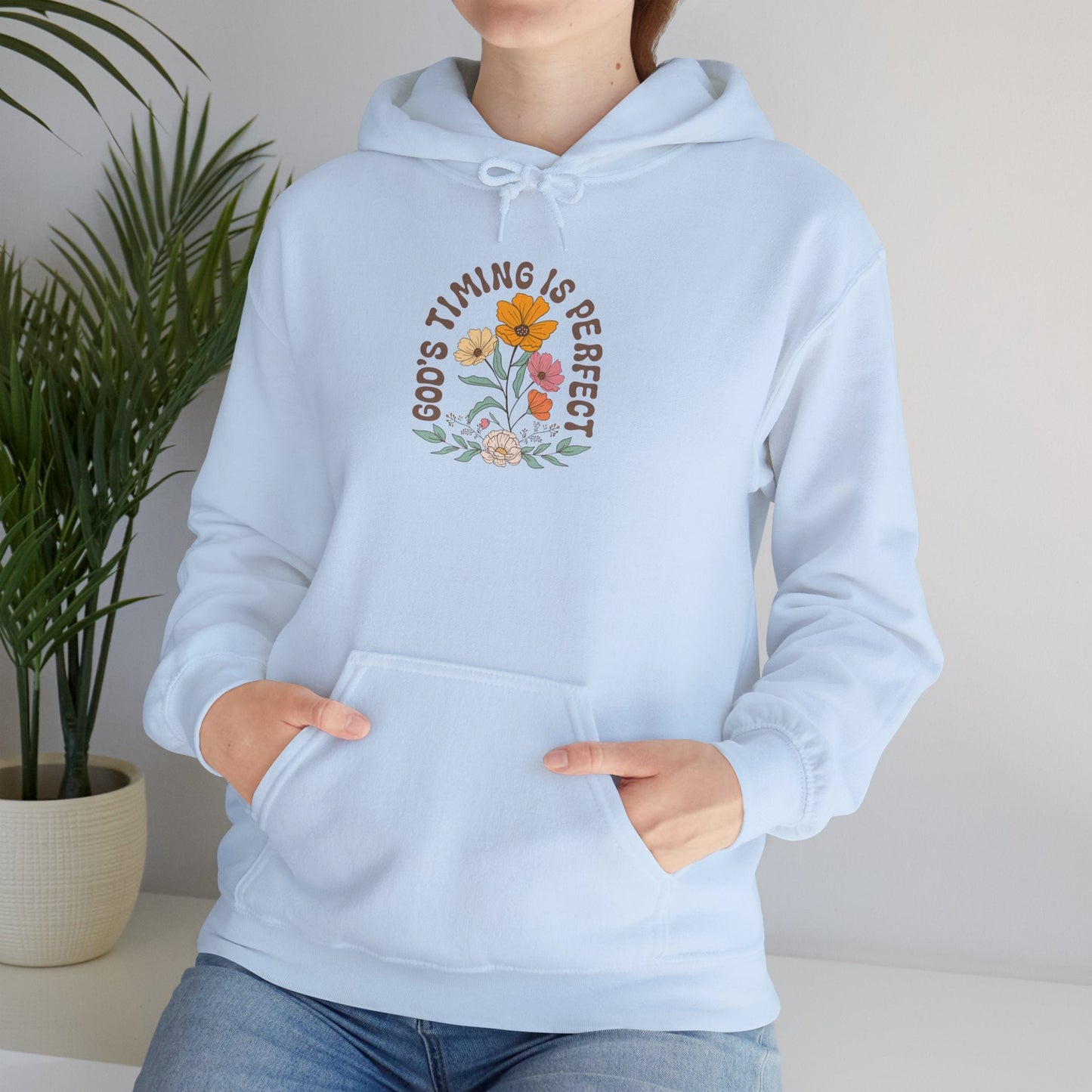 Gods timing is perfect Hoodie - Hoodie - Nazareth Treasures